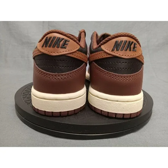 Nike Dunk Low (PSE) Sneakers Leather Black Tan Cacao Size 3Y NEW NO BOX! - Picture 6 of 11